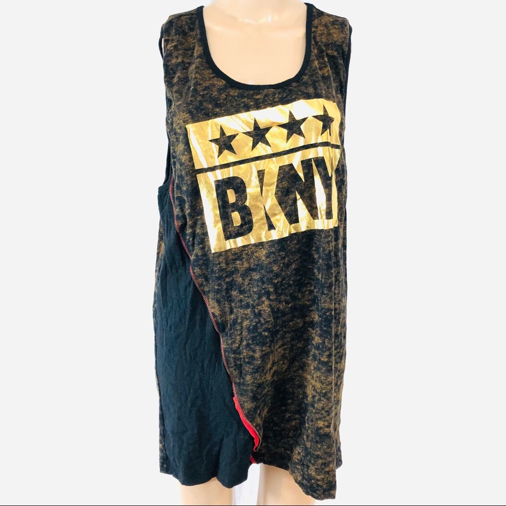 DESCENDENTS Unisex Tank Top sz XL. Gold Letters
